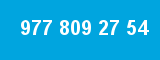 977 809 27 54